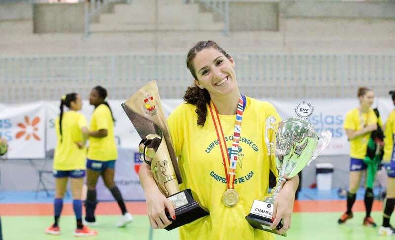 La jugadora Manu Pizzo, en una imagen de archivo / TA